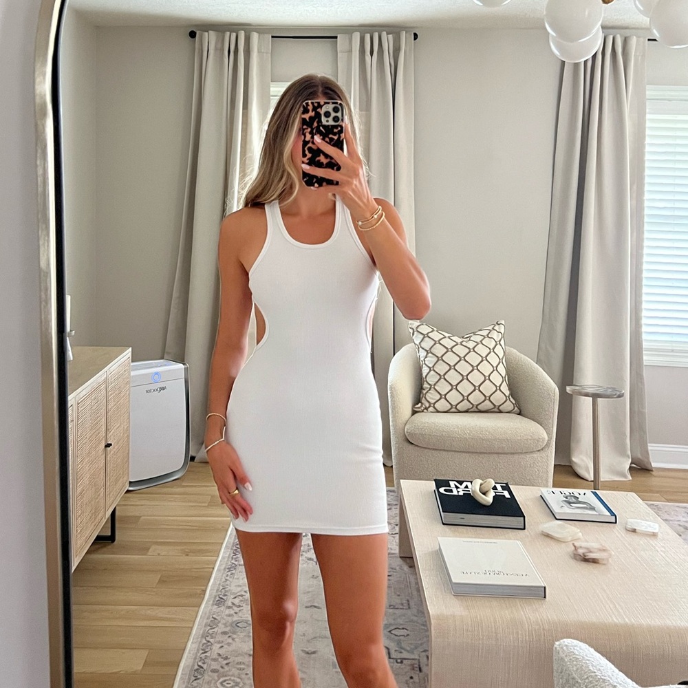 Princes Polly White Cutout Dress